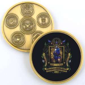 WWII VETS GREATEST GENERATION CHALLENGE COIN YP501 