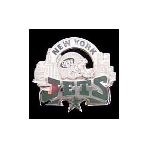    NEW YORK JETS OFFICIAL LOGO COLLECTORS LAPEL PIN