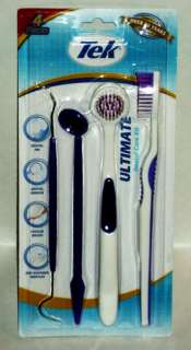 Tek Ultimate Dental Care Kit 4 Pc Complete Dental Kit  
