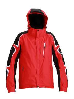 Descente Piste Electric Red Ski Jacket Men Medium NEW  