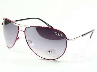Classic Aviator Womens Designer Sunglasses Hot Pink  