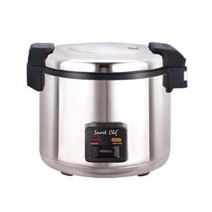  Rice Cooker 304S/S Body with 3mm Extra Heavy Duty Nonstick Inner Pot 