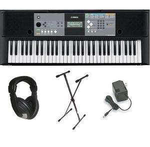 Yamaha psre233 Keyboard digital piano Stand+Adapter+headphone Full 