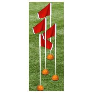 FT4025TF Official Soccer Corner Flags   SET OF 4  Sports 