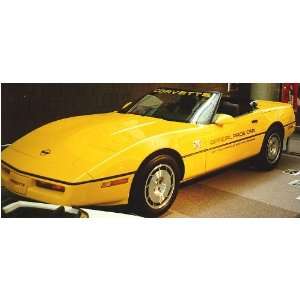  1986 Corvette Pace Car Door Decals (70th AnnualBlack)   G 