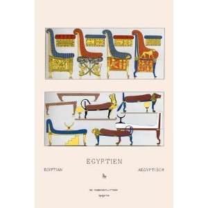  Egyptian Furniture   Beds, Couches, and Thrones Auguste 