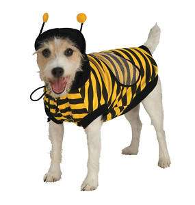 Dog Puppy Apparel Halloween Bumble Bee Pet Costume  