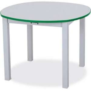 Jonti Craft ROUND TABLE   10 HIGH   GREEN MINIMAL ASSEMBLY REQUIRED