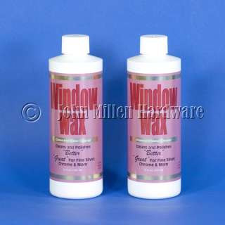   Bottles Window Wax Glass and Metal Cleaner for Holiday Window Stencils