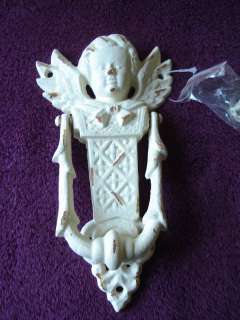 Shabby Cottage Weathered Angel Door Knocker NEW  