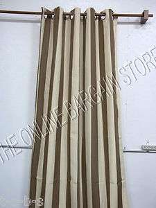   Designs Outdoor Curtains Drapes Panels Grommet Sunbrella 50x120 brown