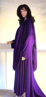 Black Long V Neck Sleeve Moroccan Magic Dress M TO 2X  