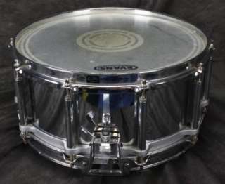 Pearl Mirror Snare Chrome Steel Shell Drum Drums Percussion  