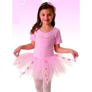  Posh Intl Kids Pink Dance Leotard Dress Girls Ballet 
