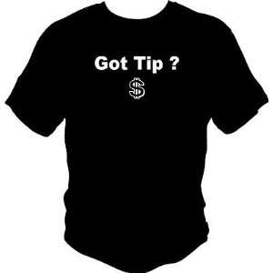 Delivery Driver   Service Worker T shirt   Got Tip? $$$$   Funny size 