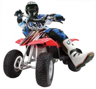 RAZOR 24V Dirt Quad Electric ATV 4 Wheeler   Red/Black 845423003173 