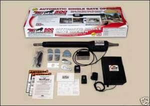NEW MIGHTY MULE FM500 AUTOMATIC SINGLE GATE OPENER  