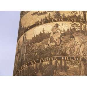 The Astoria Column on Coxcomb Hill, Astoria, Oregon, USA Photographic 