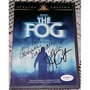  John Carpenter Adrienne Barbeau Signed THE FOG DVD JSA 