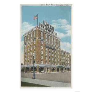  Centralia, WA   View of Hotel Lewis Clark Premium Poster 