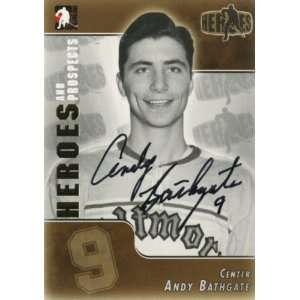 Andy Bathgate 2004 05 In The Game Autographed Trading Card