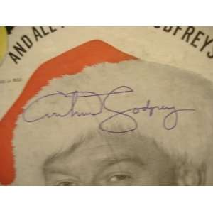  Godfrey, Arthur (Columbia   540) Christmas With Signed 