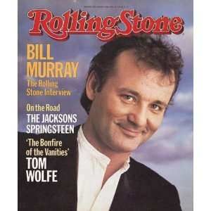  Rolling Stone Cover of Bill Murray by Barbara Walz . Art 