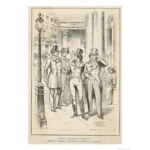 Beau Brummell an Impertinent Young Man Notes the Demise of the 