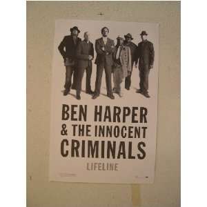 Ben Harper And The Innocent Criminals Poster & Lifeline