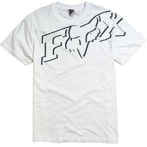   Fox Racing Youth The Big Top T Shirt   Youth Large/White Automotive
