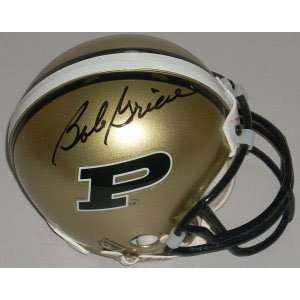 Bob Griese Signed Boilermakers Mini Helmet