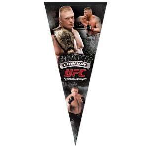  UFC Brock Lesnar 17 x 40 Premium Felt Pennant Sports 
