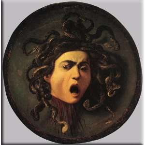    Medusa 16x16 Streched Canvas Art by Caravaggio