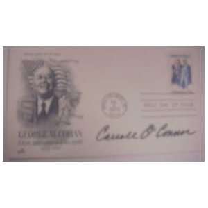 Carroll OConnor autograph on George M. Cohan 100th Anniversary of his 