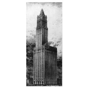  Woolworth Building Cass Gilbert NYC 1911 8x10 Silver 