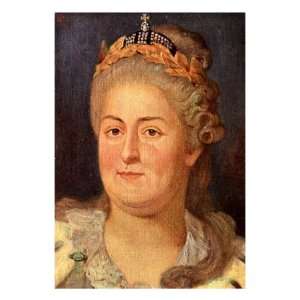 Catherine the Great of Russia, 1729 1796 Giclee Poster Print by Cyrus 