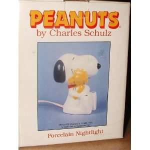   Porcelain Nightlight Peanuts by Charles Schulz