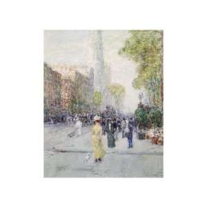   Springtime Giclee Poster Print by Childe Hassam, 13x14