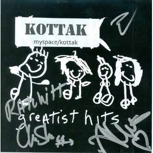 /Kottak greatist hits CD collectors item with autographed 4 page 