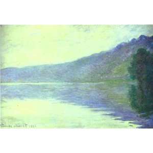   Claude Monet   32 x 22 inches   The Seine at Port Villez. The Harmon