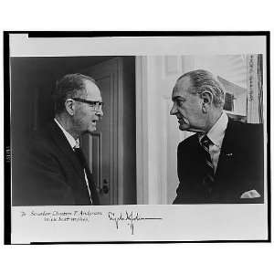 Senator Clinton P. Anderson,Lyndon Johnson,1968