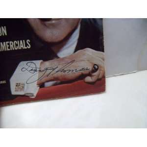  Thomas, Danny Tv Guide Signed Autograph 1959