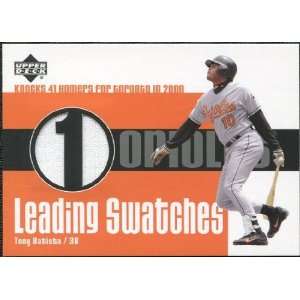   Deck Leading Swatches Jersey #TB Tony Batista HR Sports Collectibles