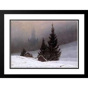  Friedrich, Casper David 38x28 Framed and Double Matted 