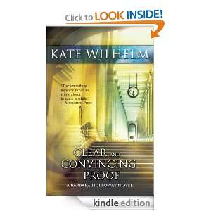 Clear and Convincing Proof Kate Wilhelm  Kindle Store