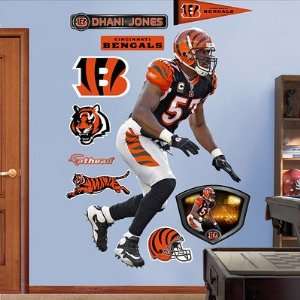 Dhani Jones Cincinnati Bengals Fathead NIB