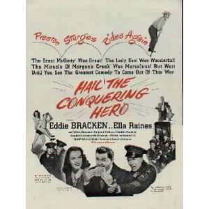  Rides Again, HAIL THE CONQUERING HERO, featuring Eddie Bracken 