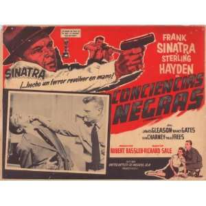   Poster Half Sheet 22x28 Frank Sinatra Sterling Hayden James Gleason