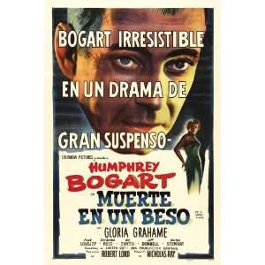   27x40 Humphrey Bogart Gloria Grahame Frank Lovejoy