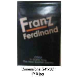 FRANZ FERDINAND In Stores 24x36 Poster
